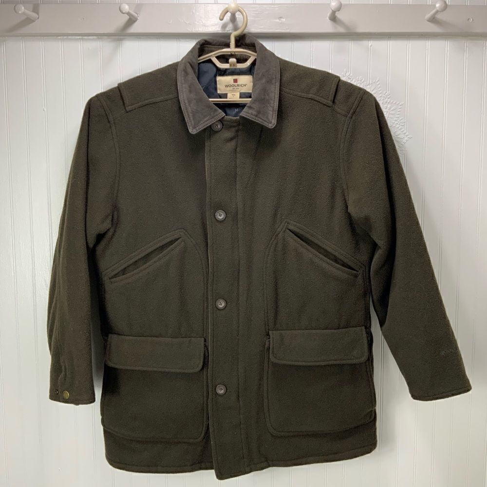WOOLRICH insulated wool coat 
